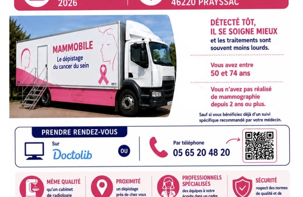 Mammobile ~ Dépistage du cancer du sein